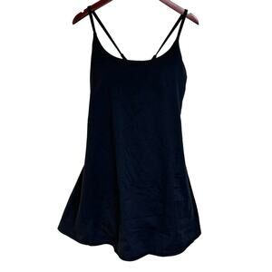 Black Athletic Dress w/ Shorts Lined Padded Built in Bra Athleisure Size 3X